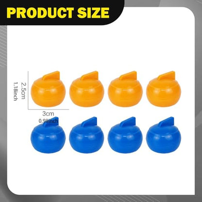 8X Tabletop Curling Game Game Indoor Shuffleboard Accessories for Kids Adults Family Gathering Educational Portable
