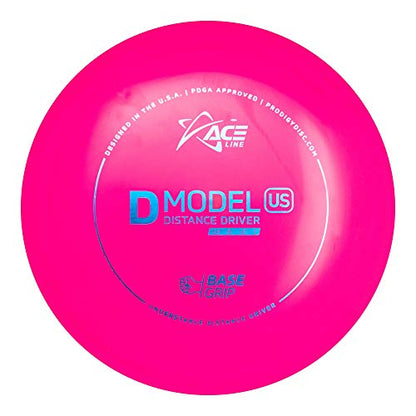 Prodigy Disc Ace Line Glow Base Grip D Model US Distance Driver Golf Disc [Colors May Vary]