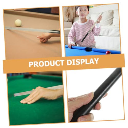 Abaodam 2Pcs Pool Cue for Lightweight Wooden Billiard Cue Sticks Portable Short Design for Easy Carrying for Beginners and Teens