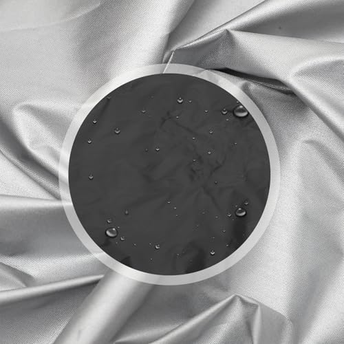 Cabilock Foosball Table Protector Cover Waterproof Oxford Cloth 210d Silver Coated Dustproof Outdoor Foosball Accessory 160x115x50cm for Game Room and Sports Party