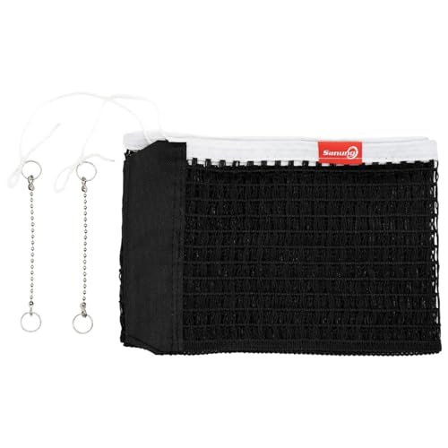 Sanung Table Tennis Net,C-Y2 Portable Ping Pong Table Thicken Replacement Net Impact Resistant for Any Standard Size Table,Black