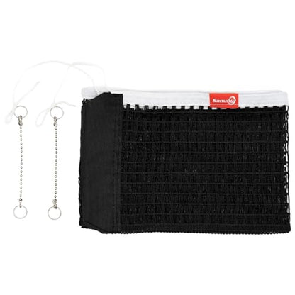 Sanung Table Tennis Net,C-Y2 Portable Ping Pong Table Thicken Replacement Net Impact Resistant for Any Standard Size Table,Black