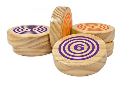Rollors Backyard Game Expansion Pack (Orange and Purple Discs Only)