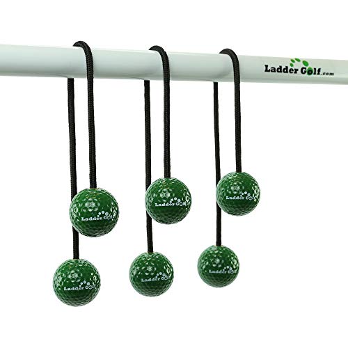 Ladder Golf Official Hard Bolas, 3PK - color: Green