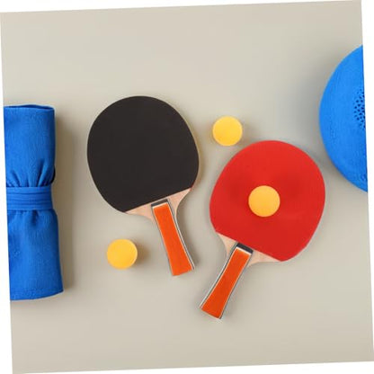 Balacoo 1 Set Professional Table Tennis Training Set Rackets Balls and Carry Bag for Use Comfortable Grip Precision Hitting Experience Versatile Sports Equipment