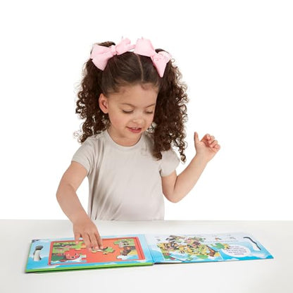 Melissa & Doug Take-Along Magnetic Jigsaw Puzzle Set – On the Farm (2 x 15 Piece) Travel Activity Toy for Preschoolers and Kids Ages 3+ - FSC Certified - style: Farm
