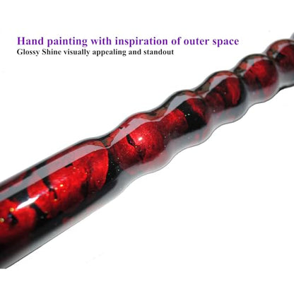 58" Pool Cue Stick,13mm 2-Piece Maple Hardwood Ergonomic Design Billiard Cues Kit,19/20/21oz - color: Wine, style: 19oz
