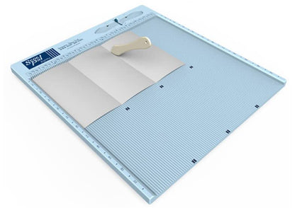 Scor-Pal Scoring Board, 12" x 12", 1/8" Space Grooves, Measuring and Scoring Tool for Card Making, Envelopes, Boxes, and Paper Crafts