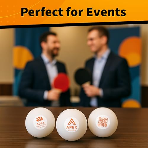 Uberpong Personalized Ping Pong Balls, Custom Image, Logo or Face, Gifts - color: Green, size: Pack of 75