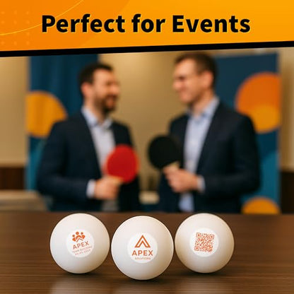 Uberpong Personalized Ping Pong Balls, Custom Image, Logo or Face, Gifts - color: Blue, size: Pack of 75