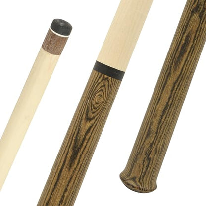 HomeSeason Jump Break Stick Canadian Maple Cue Stick, 10.5oz 42-Inches Pool Cue Suitable for Children, 13.5mm Tip, Quick Release Joint - color: HS-T01-B