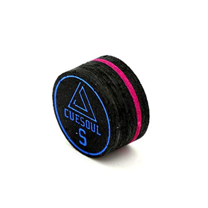 CUESOUL Cue Tips-Pool Cue Tip/Snooker Cue Tip/Glue on Tip - color: Pool cue tip-S