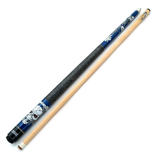 CUESOUL 58 inch 1/2 Maple Pool Cue Stick Kit-Rockin Series - color: G306, size: 21oz