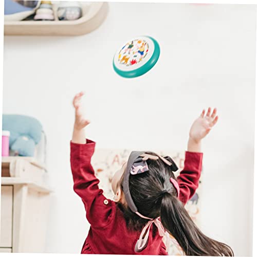 HANABASS Cartoon Printing Flying Disc Interactive Toy for Children Garden Plaything Soft Material Boys and Girls Party Fun