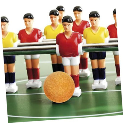 ibasenice 6pcs Table Soccer Table Football Replacements Adult Foosball Desk Game Balls Foosball Accessories
