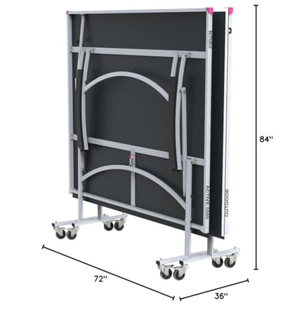 Butterfly Active 5000 Outdoor | Weatherproof Top - Withstands Any Environment | Leave Outdoors Year-Round | Quick Assembly | Regulation 6" Net Set Included | Warranty: Top = 10-Year & Frame = 3-Year