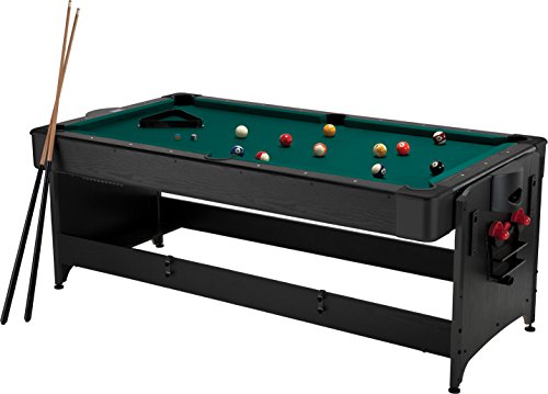 Fat Cat Original 2-in-1 7 Foot Pockey Multi Game Table, Air Hockey and Billiard Table Combo with 80 CFM Motor, Includes Accessories