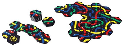 GIGAMIC Tantrix Strategy | Ages 6+ | 1 to 6 Players | 30 Minutes