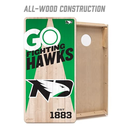 YouTheFan NCAA 2’ x 4’ Professional Wood Cornhole Game