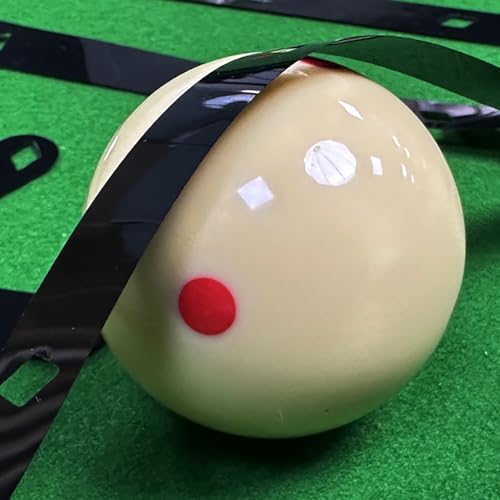 6PCS Black 8 Ball Positioning Paper Billiard Positioning Sticker Magic Ball Positioning Film Billiard Triangle Cue Accessories Billiard Positioning Paper Positioning Sticker Black