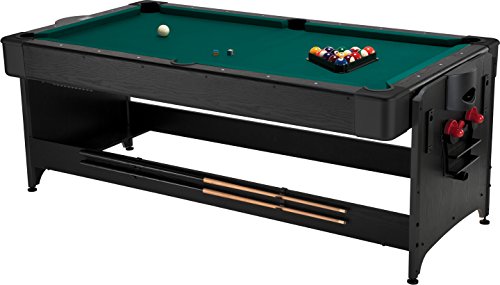 Fat Cat Original 2-in-1 7 Foot Pockey Multi Game Table, Air Hockey and Billiard Table Combo with 80 CFM Motor, Includes Accessories