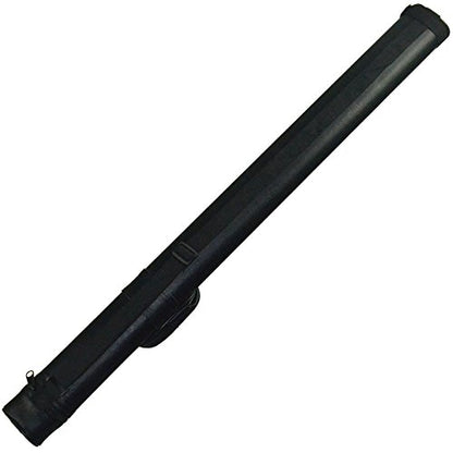 CUESOUL Soocoo Series 2x4/2x2 Hard Pool Cue Case -Holds 2 Cue Butt and 4 Cue Shafts,Four Color Available - color: 1x1-Black