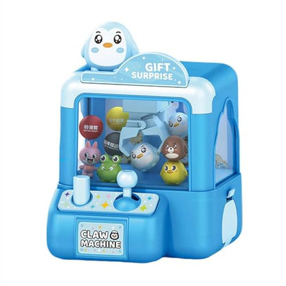 Mini Claw Machine for Kids - Vending Machines Toys, Electronic Arcade Game, Animal Theme Arcades Game Party Toy, Christmas & New Year Gifts for Boys Girls Age 3+, Party Home Arcade Toy (Penguin) - color: Penguin
