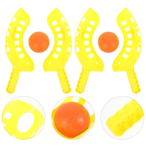 2 Sets Interactive Toss and Catch Suits Beach Toys Outdoor Playset Suits for Scoop Ball Thrower Scoop Kendama Popular Toys Balls Child Halloween Abs