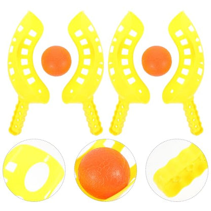 2 Sets Interactive Toss and Catch Suits Beach Toys Outdoor Playset Suits for Scoop Ball Thrower Scoop Kendama Popular Toys Balls Child Halloween Abs