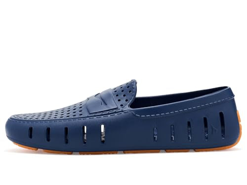 Floafers Country Club Driver 2.0 - color: Navy Peony/Flame Orange, size: 7