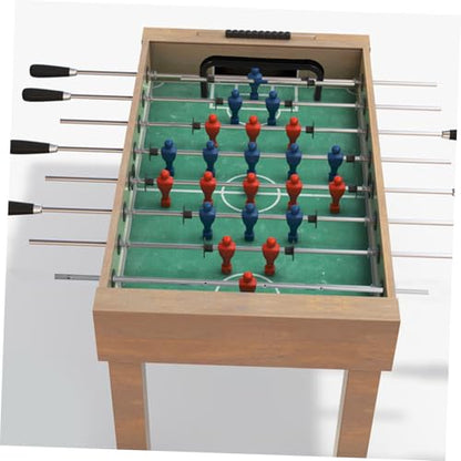 Toddmomy 3pcs Soccer Table Handle Replacement Foosball Machine Pole Metal Rod for Boys