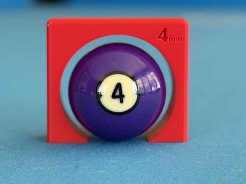 Pool Stroke & Aim Trainer, 3 Available Sizes- 2mm, 4mm, and 6mm Ball Clearance, Billiards Tunnel Trainers - size: 4mm only