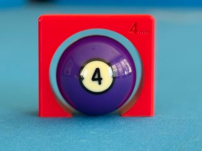 Pool Stroke & Aim Trainer, 3 Available Sizes- 2mm, 4mm, and 6mm Ball Clearance, Billiards Tunnel Trainers - size: 4mm only