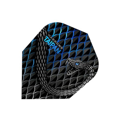Harrows TAIPAN FLIGHTS | Set of 5 Premium Extra Strong Dart Flights (15 Flights) - color: Blue