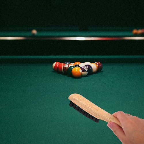 Pool Table Billiards Accessory Cleaning Tool Billiard Supplies Club Supply Table Brush Clean Brush Pool Cleaning Tablecloth Solid Wood