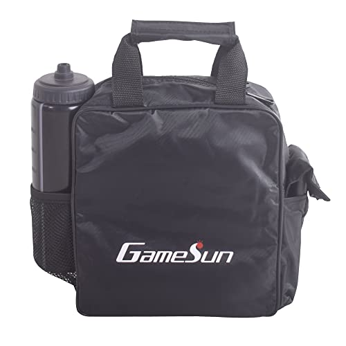 Disc Golf Set with 6 Discs and Mini Disc,Starter Disc Golf Bag,Towel - color: Black