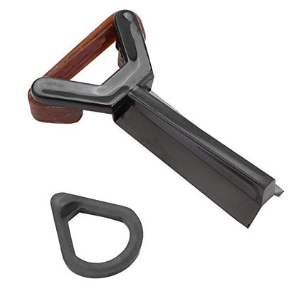 Cue Tip Clamp, Dilwe Y-Shaped Elastic Fastener for Billiard and Snooker Cue Tip Repair Tool with Glue-On Design
