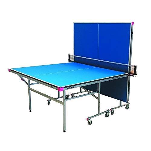 Butterfly Active 19 Home Ping Pong Table - Table Tennis Table for Game Room - 10 Minute Easy Assembly Game Table - Foldable Space Saver Ping Pong Table, Blue, 19mm