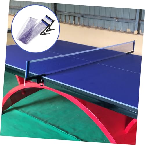 LIOOBO Table Tennis Net Mesh Set Lightweight Rack for Serving Easy to Install Remove for Backyard Indoor Games