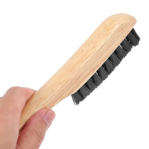 BESPORTBLE Wooden Pool Table Brush for Felt and Rail Cleaning - Professional Billiard Accessories Kit, Snooker Cloth Cleaner with Soft Bristles for Precise Maintenance and Dust Removal