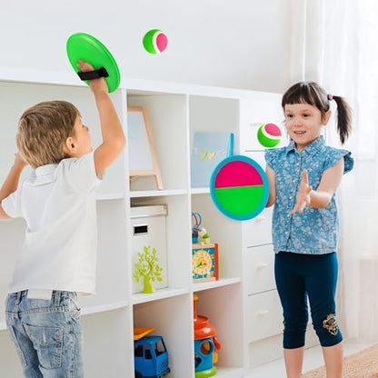 2 Pack Toss and Catch Ball Replacement Sticky Balls, 2.5 Inch Diameter, Suitable for Toss and Catch Game