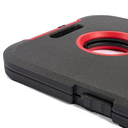 EastPoint Sports Go! Gater Cornhole – Light-Up and Travel Versions – Easy Storage & Light-Weight – Perfect for Outdoor and Indoor Play - style: Standard Board - Black/Red