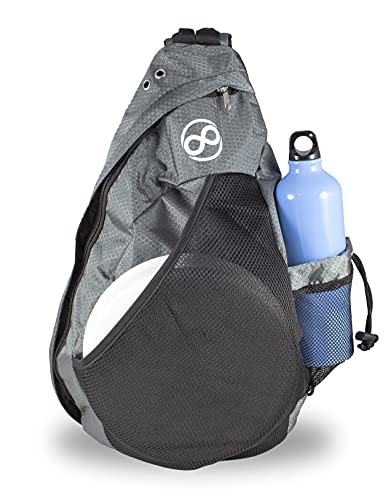 Disc Golf Backpack Slinger Bag | 6-12 Discs | Multiple Colors - color: Gray