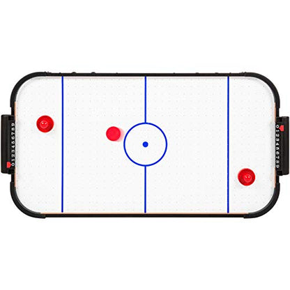 40” Air hockey Table With 2 Pucks And 2 Strikers Arcade Game Table Set Surface Perfect For Parties And Family Gatherings Ideal For Kids Children And Adult Alike Great Birthday Gift Space-saving Design