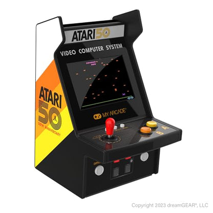 My Arcade Atari Micro Player Pro: 100 Arcade Games, 6.75" Portable Game, Retro Gaming Consoles - style: Atari