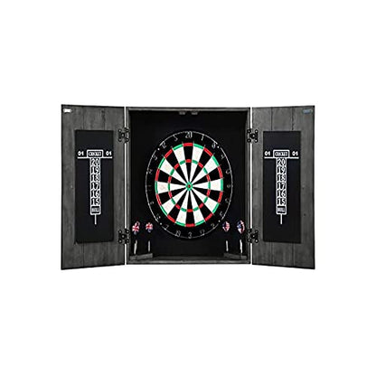 Drifter Solid Wood Dartboard & Cabinet Set