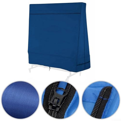 Table Tennis Table Cover Waterproof 600D Oxford for Indoor and Outdoor for ping Pong Tables with Windproof Zippers and All Weather Protection