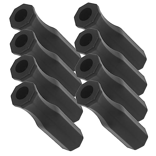 Happyyami 8Pcs Nonskid Foosball Table Handles Durable Replacement Grips for Standard Soccer Tables Comfortable Design for Enhanced Gameplay