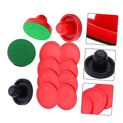 1set Air Hockey Pucks Replacement Kit Accessories Pucks for Game Tables for Home Carnivals and Theme Parks