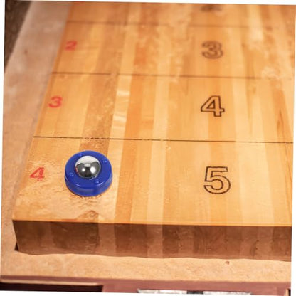 24pcs Mini Shuffleboard Toy Tabletop Pucks Bright Colors for Boys and Girls Shuffleboard Accessory